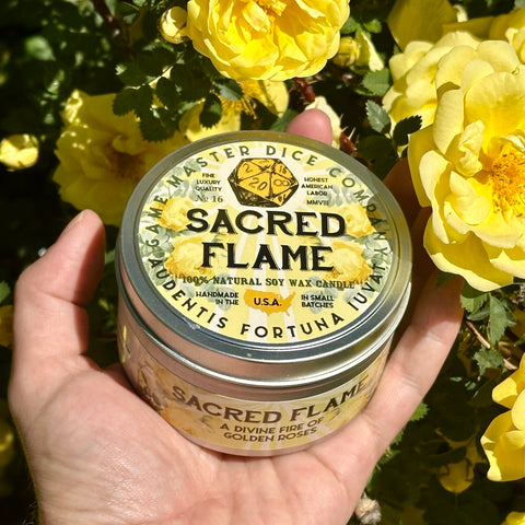 Sacred Flame Gaming Candle