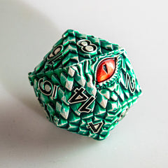 Mega Metal Dragon D20