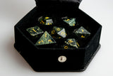 Kambaba Jasper Dice Set of Peace