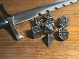 Serrated Metal Dice Set