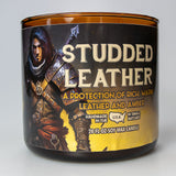 Studded Leather Gaming Candle