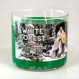White Forest Gaming Candle