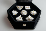 White Howlite Dice Set of Diplomacy