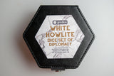 White Howlite Dice Set of Diplomacy