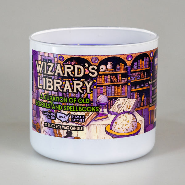 Wizard's Library Gaming Candle – GMDICE