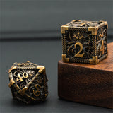 Octomonster Hollow Metal Dice