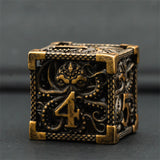 Octomonster Hollow Metal Dice
