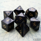 Blue Sandstone Dice Set of the Stars