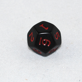 Opaque 12-Sided Dice (d12)