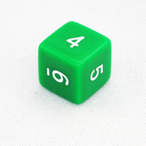 Opaque 6 Sided Dice