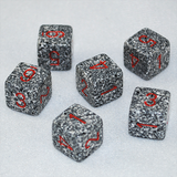 Speckled Granite 6 Sided Dice