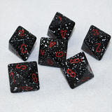 Speckled Space 8 Sided Dice