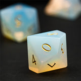 Opalite Dice Set of Freedom