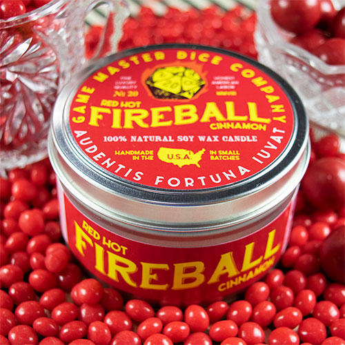 Fireball Gaming Candle – GMDICE