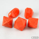 5-Piece Zocchi Originals Gamescience Dice Set (Orange)
