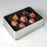 Red Sandalwood Wooden Dice Set