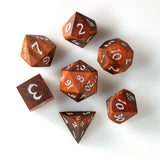 Red Sandalwood Wooden Dice Set