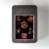 Red Sandalwood Wooden Dice Set