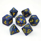 Set of 7 Speckled Twilight Dice