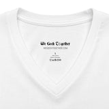 Will Work for Loot V-Neck Tee