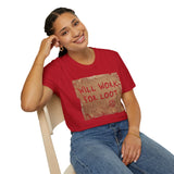 T-Shirt — "Will Work for Loot" Cardboard Sign Gaming Tee
