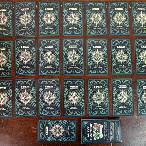D&D Deck of Many Things: The Physical Manifestation Deck GMDICE D&D Deck of Many Things: The Physical Manifestation Deck GMDICE