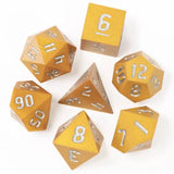 Goldforged Glory Sharp-Edged Resin Dice Set