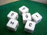 Opaque 6 Sided Dice