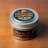 Crackling Campfire Gaming Candle