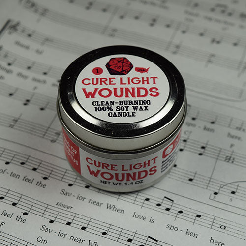 Cure Wounds Gaming Candle GMDICE