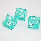 Translucent Double 10 Sided Dice