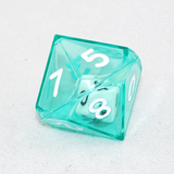 Translucent Double 10 Sided Dice