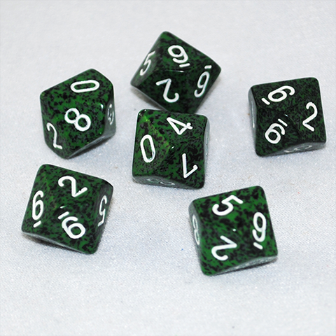Speckled Recon 10 Sided Dice
