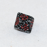 Speckled Space D100, 10 Sided Dice