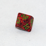 Speckled Strawberry D100, 10 Sided Dice