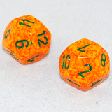 Speckled Lotus 12 Sided Dice