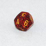 Speckled Mercury 12 Sided Dice