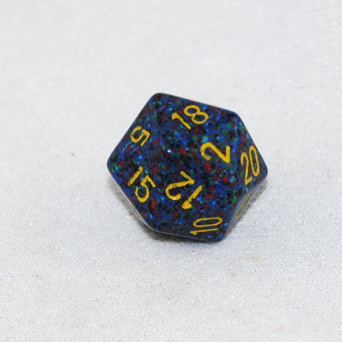 Speckled Twilight 20 Sided Dice