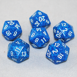 Speckled Water 20 Sided Dice