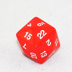 Opaque D24 Twenty-Four Sided Dice