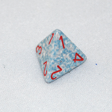 Speckled Air 4 Sided Dice
