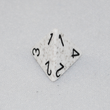 Speckled Arctic 4 Sided Dice
