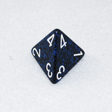 Speckled Stealth 4 Sided Dice