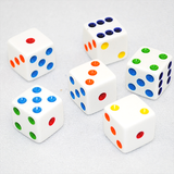 6-Sided Rainbow Spot Dice