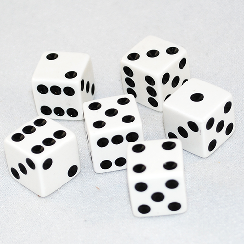 Standard 6-Sided Dice With Spots – GMDICE