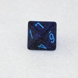 Speckled Cobalt 8 Sided Dice