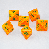 Speckled Lotus 8 Sided Dice