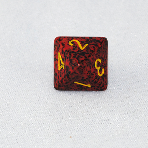 Speckled Mercury 8 Sided Dice