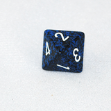 Speckled Stealth 8 Sided Dice