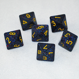 Speckled Twilight 8 Sided Dice